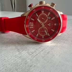 Red & Gold watch